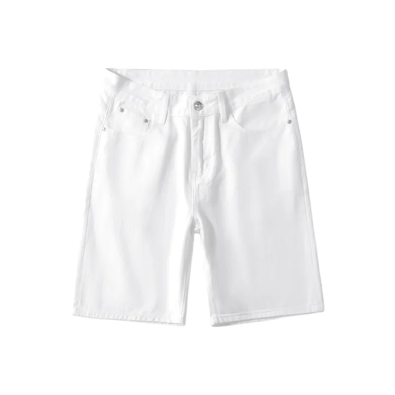 JUCY JUDY Denim Shorts Unisex White-0