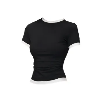 Puppytown Set in Sleeve T Shirt Women's