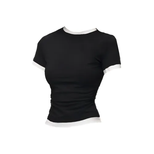 Puppytown Set in Sleeve T Shirt Women's