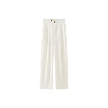 Cotton Suit Trousers Women's