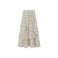 Beige with Black Floral