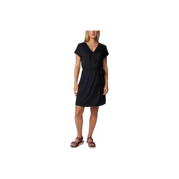 Columbia Women's Chill River™ Wrap Dress Short-Sleeved Dresses Women's Black