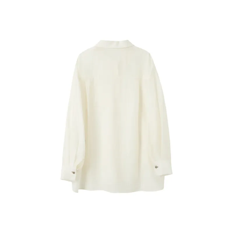 3COLOUR Shirts Women's Ecru-1