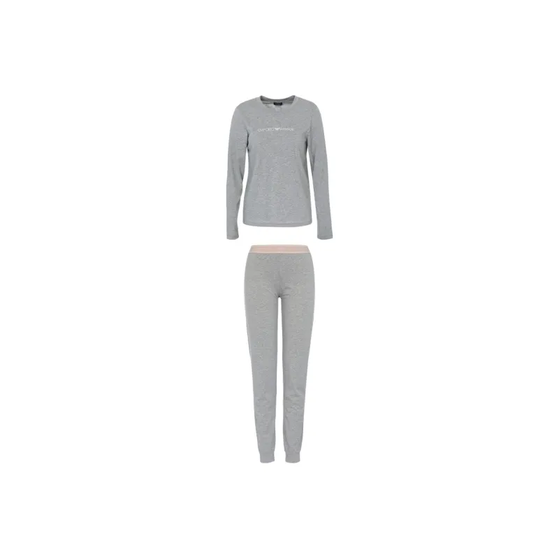 EMPORIO ARMANI FW23 Casual Suit Women's Gray-0