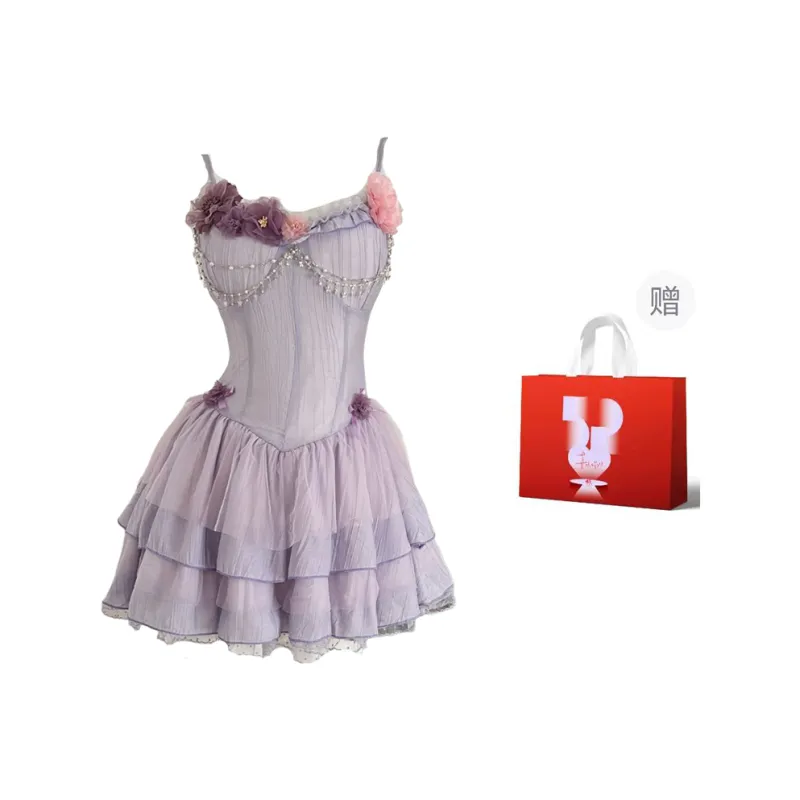 AURORA MUSE Slip Dresses Women's-5