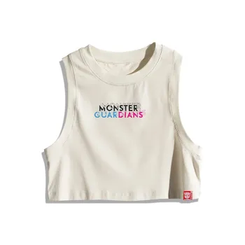 Transformers X Monster Guardians Sleeveless Sports Shirts Women's Beige Beige