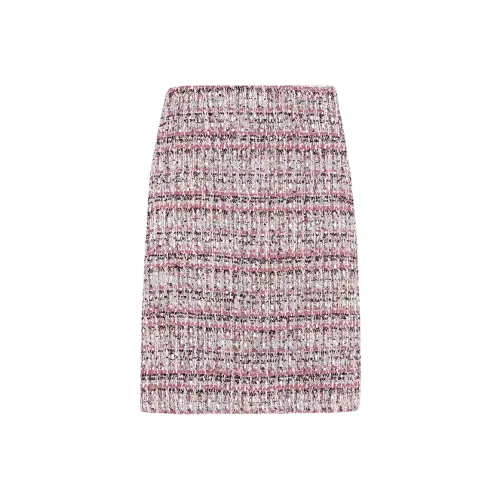 MISSSHINE Casual Long Skirts Women's Mauve Purple