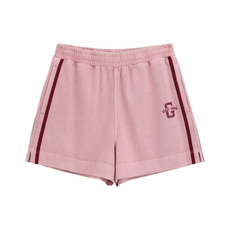 GAP Casual Shorts Women's Light Rose Red-0