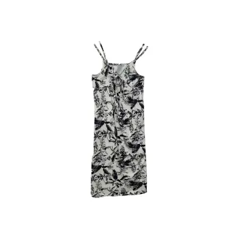 HUINIAN Slip Dresses Women's Ink Wash Painting Floral