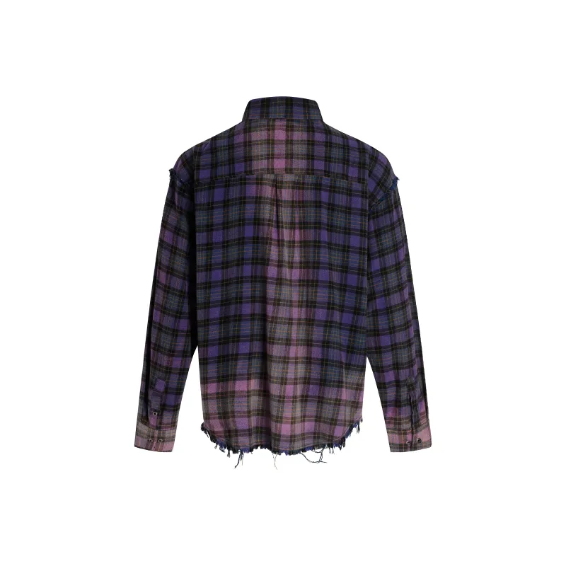 HEIYIXIANSHENG Shirts Unisex Purple-1