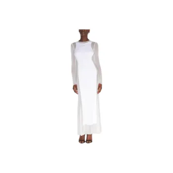 Jean Paul Gaultier Long Sleeved Dress Women's White