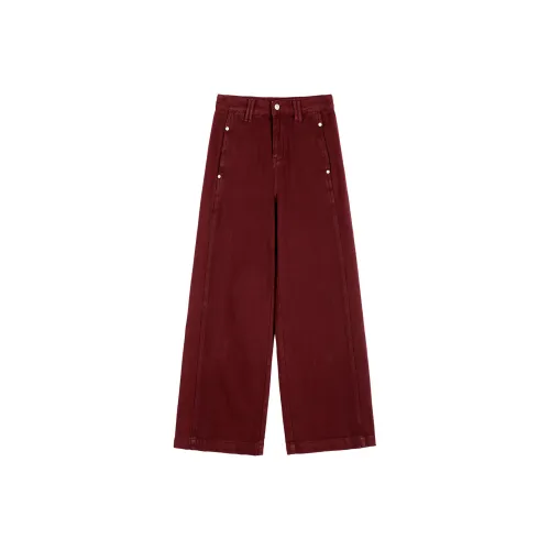 Coolhut Jeans Women's Brick Red