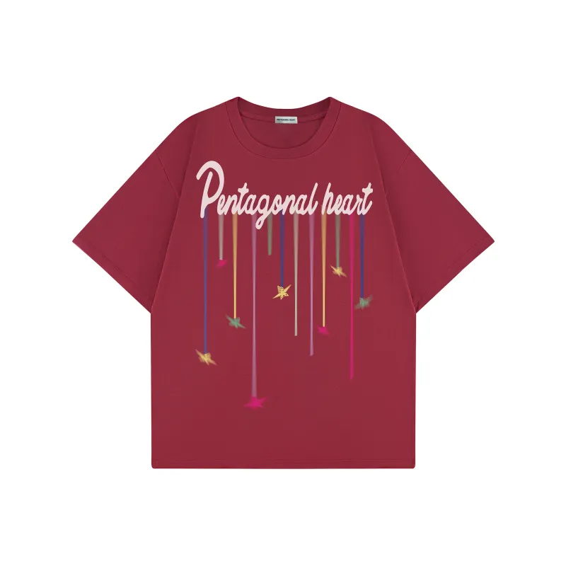 PENTAGONAL HEART T Shirt Unisex-20