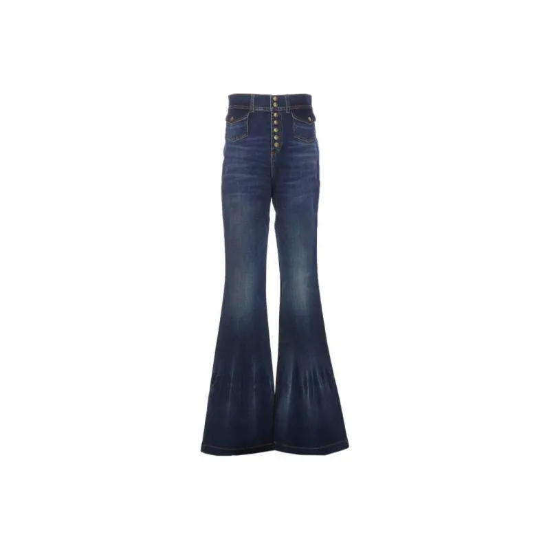 VERSACE JEANS COUTURE Panelled Flared Jeans-0