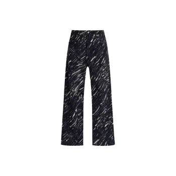 MARNI Straight Stretch Pants Black