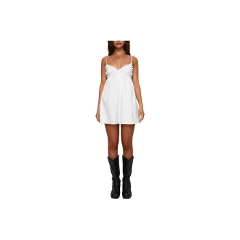 PRINCESS POLLY Alchemy Mini Dress Slip Dress Women's WHITE/White