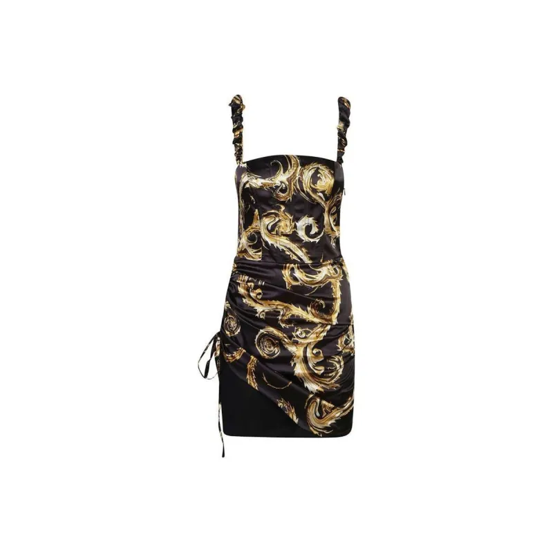 VERSACE JEANS COUTURE Chromo Couture Mini Dress-0