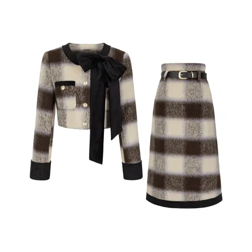 UPNANAWANG Two Piece Skirt Sets Women's