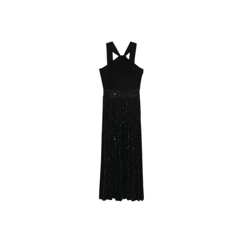 D.Exterior Sequin embellished Maxi Dress