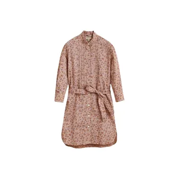 Burberry Long Sleeved Dress Women's Pink