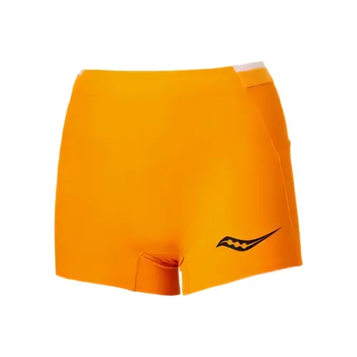 Saucony Casual Shorts Women's Orange Yellow Mixed Color