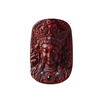FANGYUANXIAOFU Pterocarpus Wooden Pendant Unisex