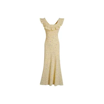 BIFH Sleeveless Dress Women's Lemon