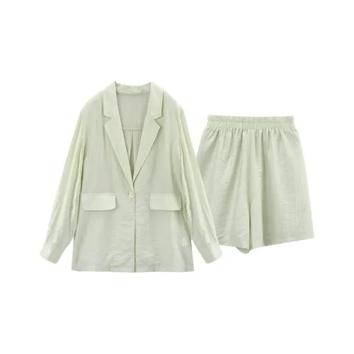 A Paradise For Awakening Casual Suit Women's Green