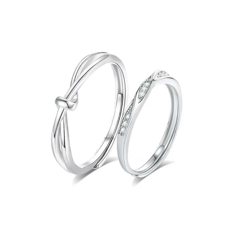 MISS TOOYA S999 Fine Silver Rings Unisex-0