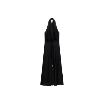 ZARA Sleeveless Dress Women's Black