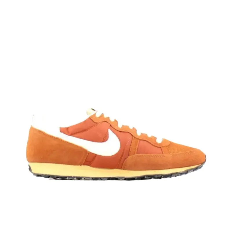 Nike Challenger Anti Slip Wear Resistant Low Top Running Shoes Men's Orange-1