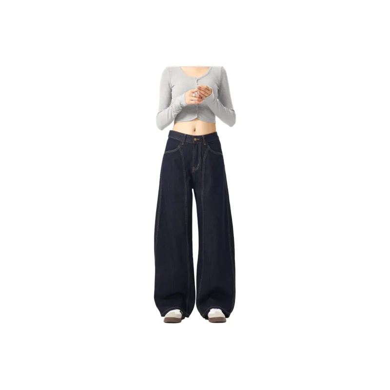 SONGS ALONG Jeans Unisex Denim Blue-0