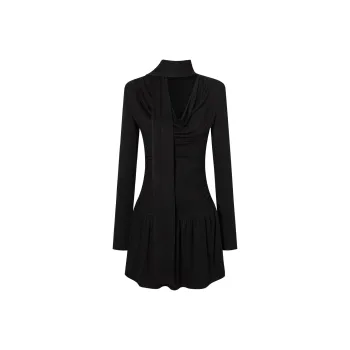 I'M ONE Long Sleeved Dresses Women's Black