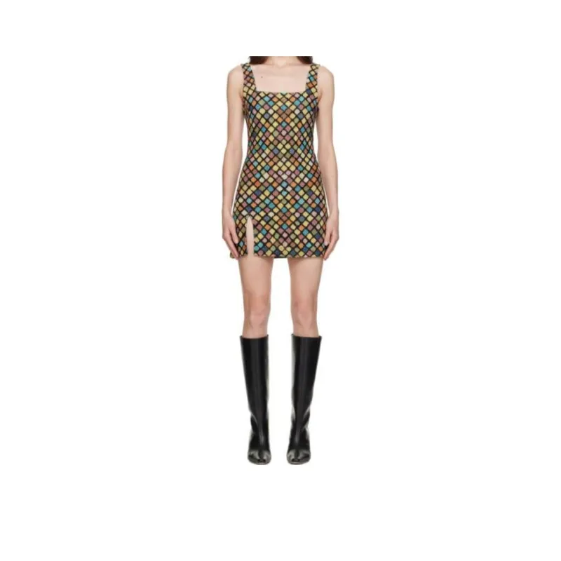 Staud Sleeveless Dress Women's Multicolor-0