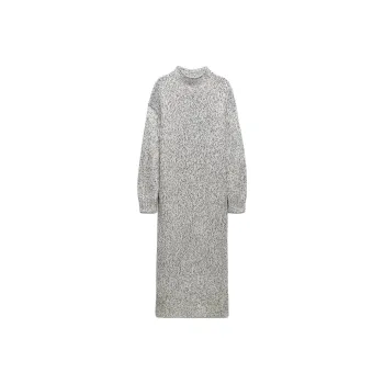 ZARA Long-Sleeved Dresses Women's Black White