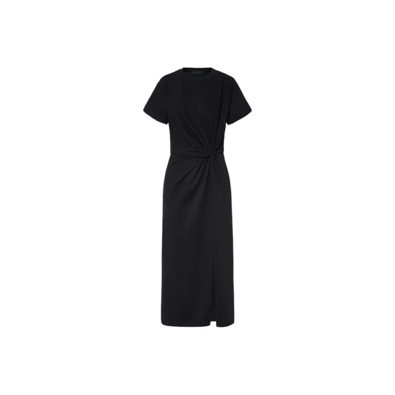 MOCO Short Sleeved Dresses Women's Black-0