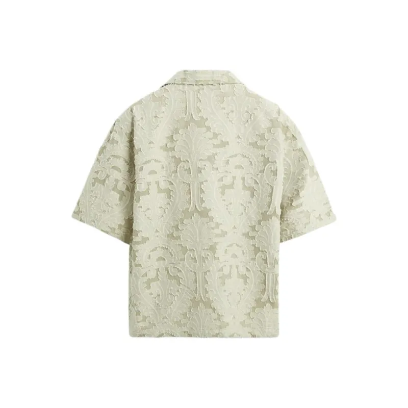 ZARA Shirts Men Khaki-1