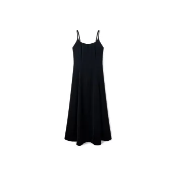 TKY SHOP Slip Dress Women's Elegant Black