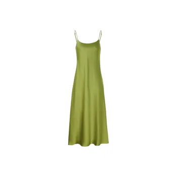 VINCE SS24 Slip Dresses Women's Green
