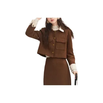 MISHOW Skirt Clothing Sets Women's Coffee