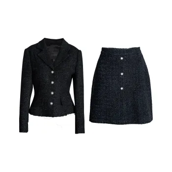 ROEYSHOUSE Skirt Set Women's Black