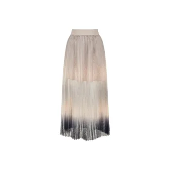 ARMANI EXCHANGE Gradient Lace Pleated Blouse