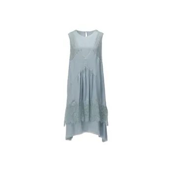 Onitsuka Tiger Sleeveless Dress Women's Light Blue