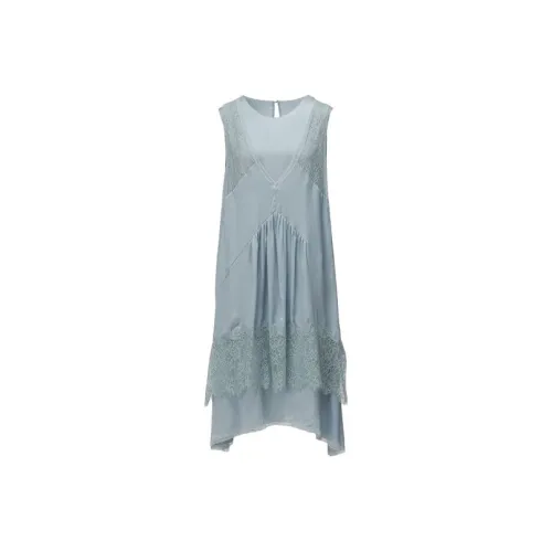 Onitsuka Tiger Sleeveless Dress Women's Light Blue