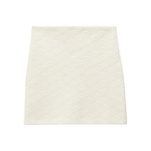 Alexander Wang Logo jaquard Stretch Miniskirt