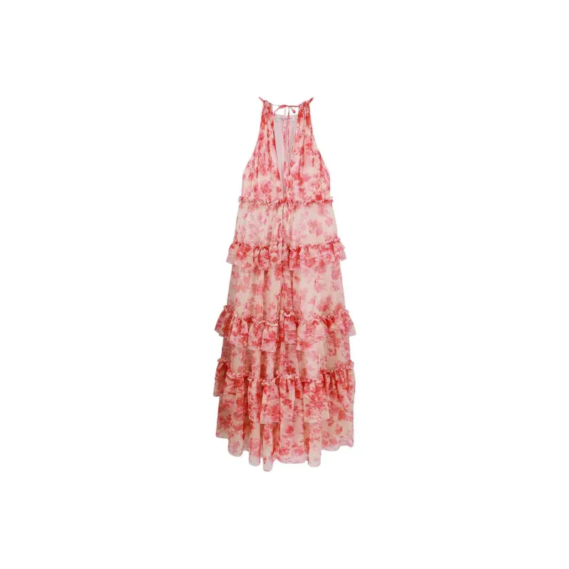 PHILOSOPHY DI LORENZO SERAFINI Sleeveless Dress Women's Red-0