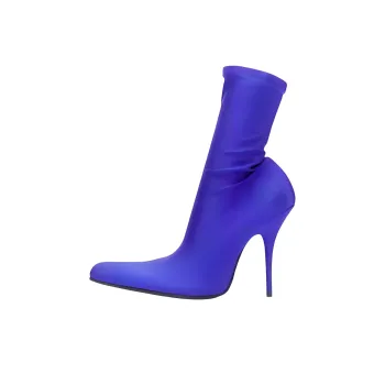 Balenciaga Denma Ankle Boots Women's Blue