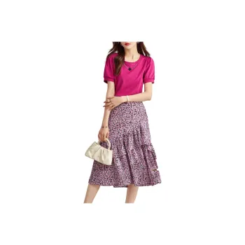 TERRE BLEUE Skirt Set Women's Pink