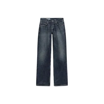 ZARA Trf Jeans Women's Dark Blue