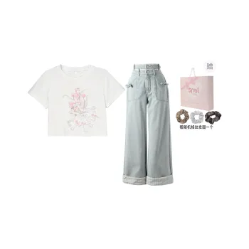 SNBL Casual Suits Women's Pants+T Shirt